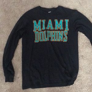Miami Dolphins long sleeve shirt